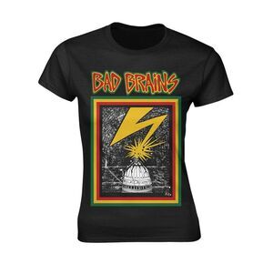 Bad Brains Womens/Ladies Album Artwork T-Shirt / Black